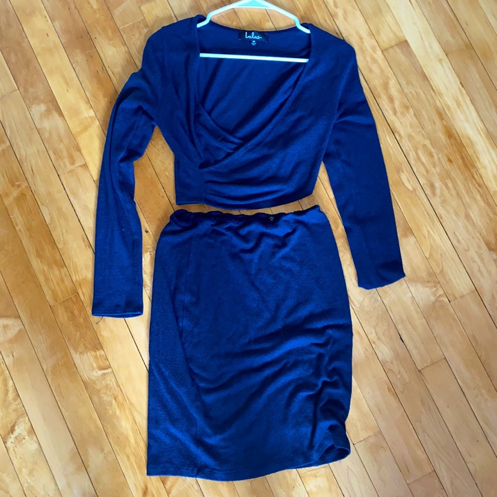 Lulu’s Navy 2-piece Set